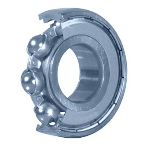 Aopin 606ZZ Ball Bearings ID 0.23 X OD 0.67 Inch Double Iron Sealed Miniature, Supporting Radial And Axial Loads, Applicable For Skateboards Bearing